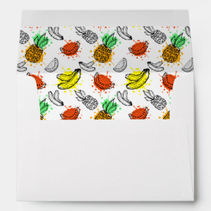 Vector Graphic Seamless Pattern Envelopes