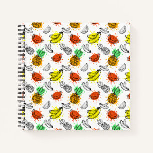 Vector Graphic Seamless Pattern Notebook