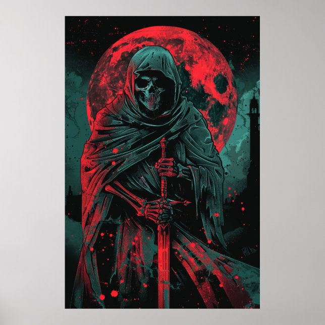 Vector Illustration for Screen Printing of a Horse Poster (Front)