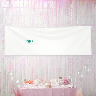 Vector illustration of a lotus flower, featuring i banner