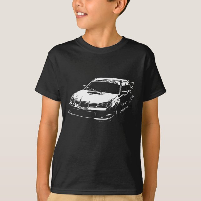 Vector Image Subaru Impreza WRX STI T-Shirt (Front)