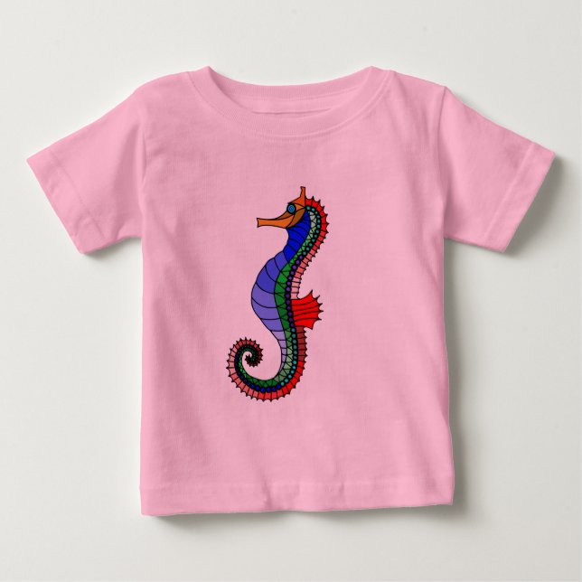 Vector - Seahorse Baby T-Shirt (Front)