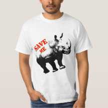 Vector Silhouette Rhino Save Me