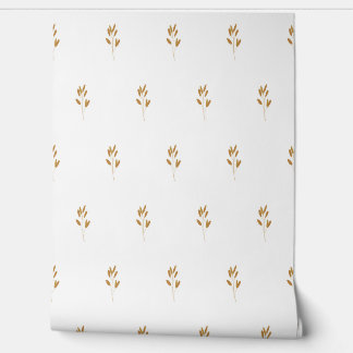 vector simple seamless botanical pattern with plan wallpaper
