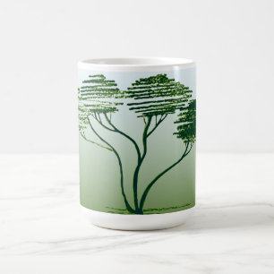 Vector Tree Drawing Mug