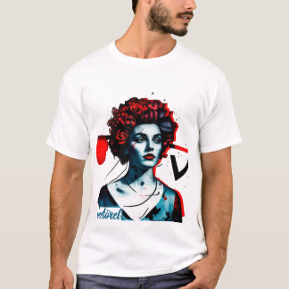 vectörel modern T-Shirt