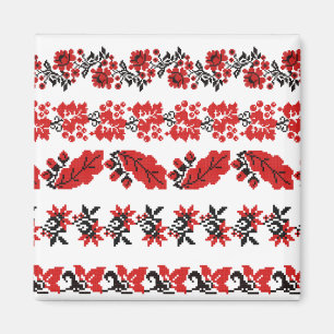 vectors ukraine scheme pattern kit magnet