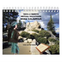 VEDA & VERDI'S VIRTUAL VACATIONS 2026 CALENDAR
