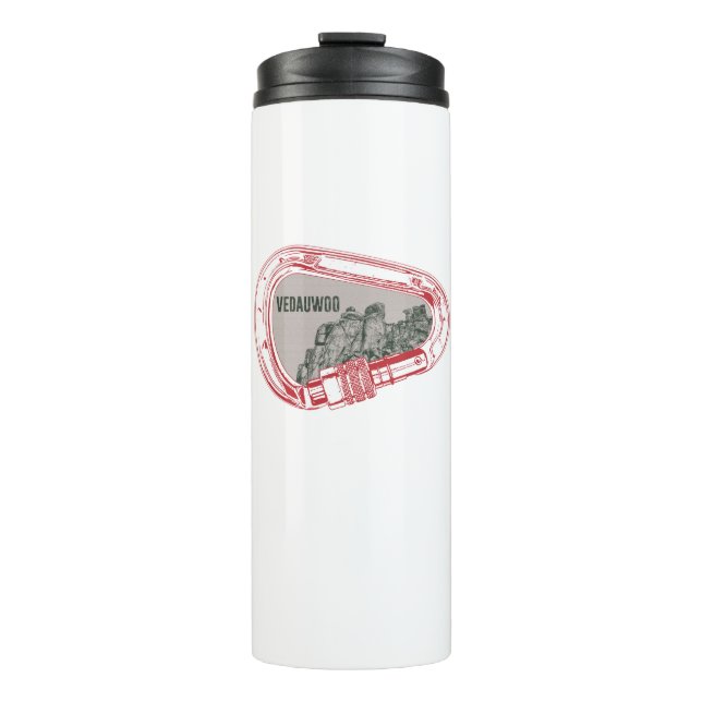 Vedauwoo Climbing Carabiner Thermal Tumbler (Front)