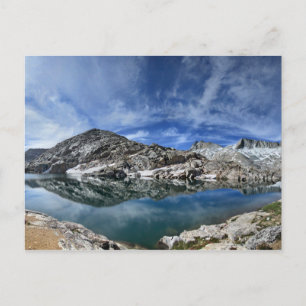 Vee Lake and Seven Gables Panorama - Sierra Postcard