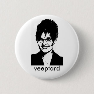 veeptard, veeptard 6 cm round badge