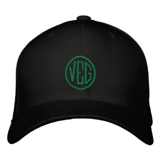 Veg - Vegetarian Emboridered Hat