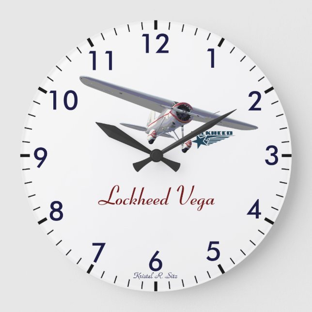 Vega Adventure Large Clock (Front)