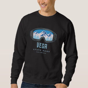 Vega State Park Colorado Snow Ski Cross-Country Sk Sweatshirt