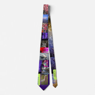 Vegan Advocate Nature Images Tie