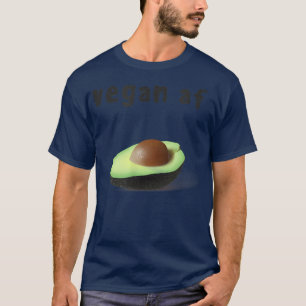Vegan AF Avocado Funny T-Shirt