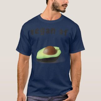 Vegan AF Avocado Funny  T-Shirt