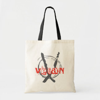 Vegan Anarchist Tote Bag