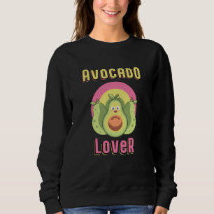 Vegan Animal Rights Avocado Veganism Funny Gift Sweatshirt