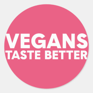 Vegan Appeal Classic Round Sticker