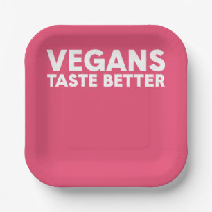Vegan Appeal Paper Plate