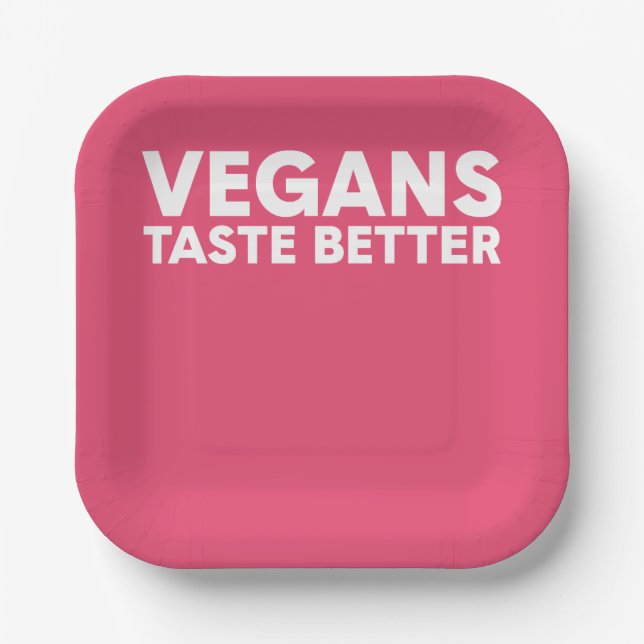 Vegan Appeal Paper Plate (Front)