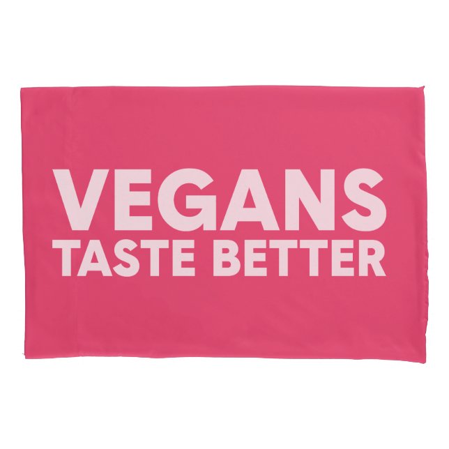 Vegan Appeal Pillowcase (Front-Left)