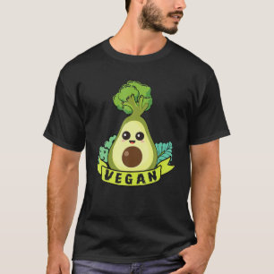 Vegan Avocado Funny Avogato Vegan Food Lover T-Shirt