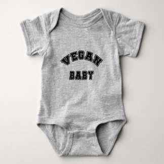 Vegan Baby - college style Baby Bodysuit