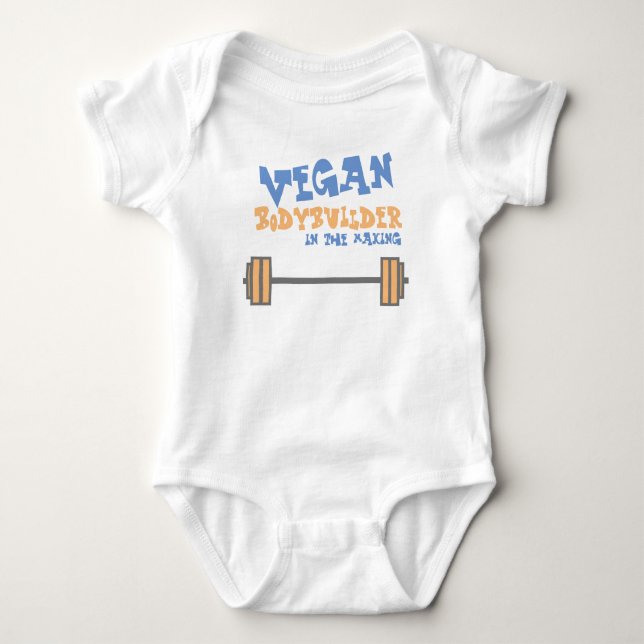 Vegan Baby Grow Bodysuit (Front)