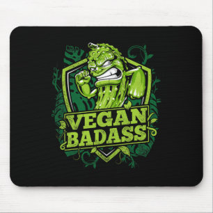 Vegan Bad Cucumber Fitness Bodybuilding Beast  Mouse Pad