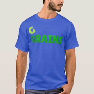 Vegan Brain and Grain Veggies love Vegetarian 143 T-Shirt