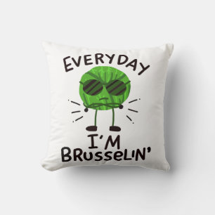 Vegan Brussels Sprouts Cushion