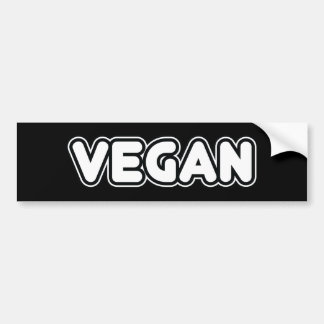 Vegan Bumper Sticker