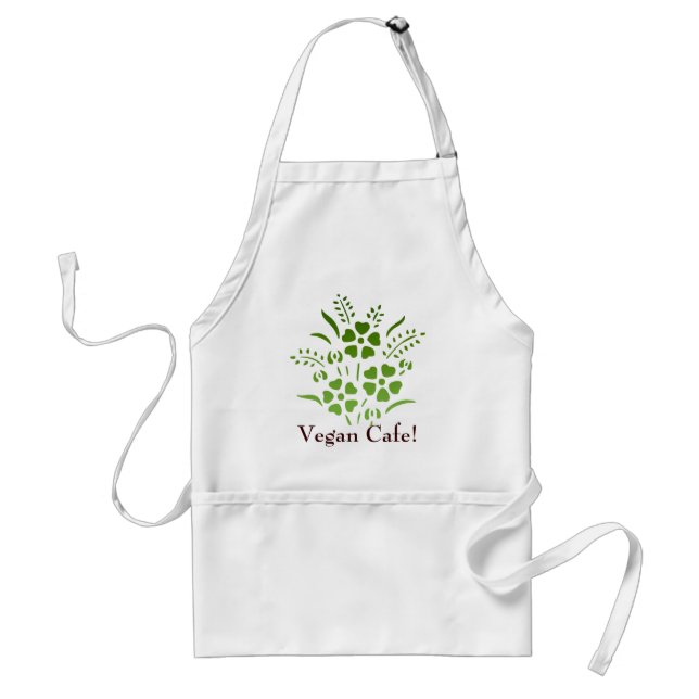 Vegan Cafe! Standard Apron (Front)