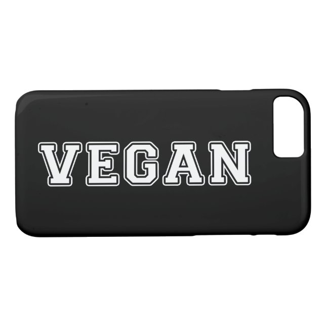 Vegan Case-Mate iPhone Case (Back (Horizontal))