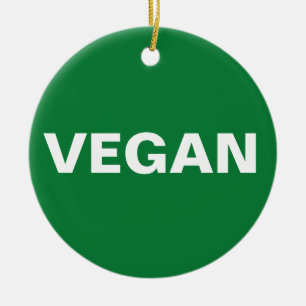 VEGAN CERAMIC ORNAMENT