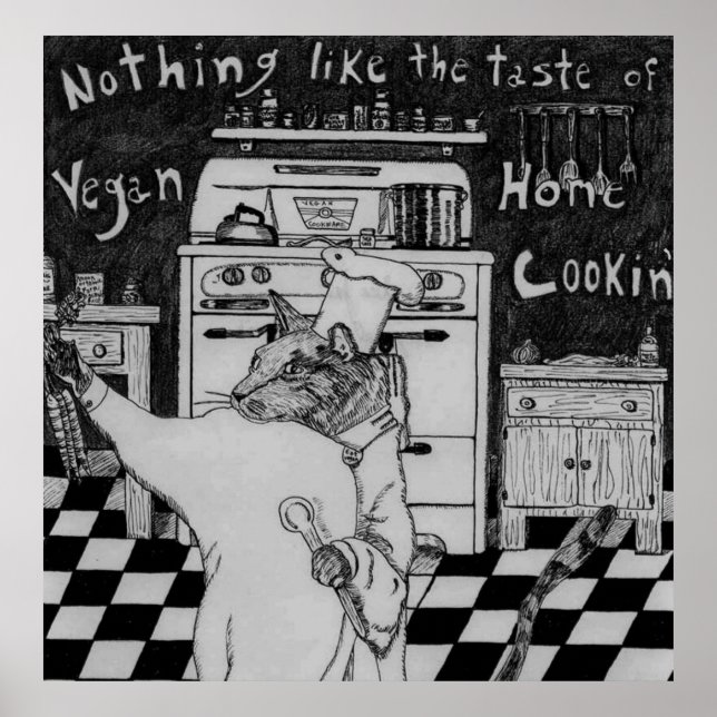 Vegan Chef Maurice Poster (Front)