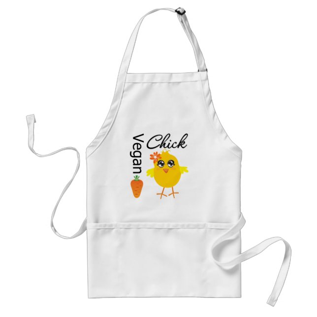 Vegan Chick 2 Standard Apron (Front)