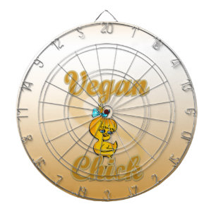 Vegan Chick Dartboard