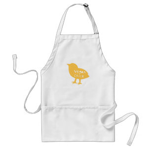 Vegan Chick yellow Standard Apron