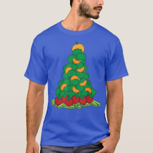 Vegan Christmas tree, Vegetarian T-Shirt