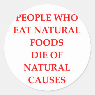 vegan classic round sticker