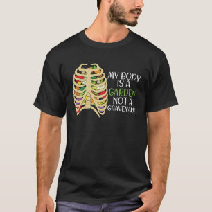 Vegan clothing plants tofu vegetables T-Shirt