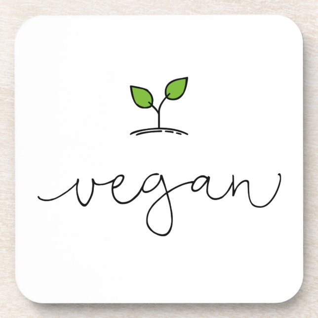 Vegan Coaster (Front)