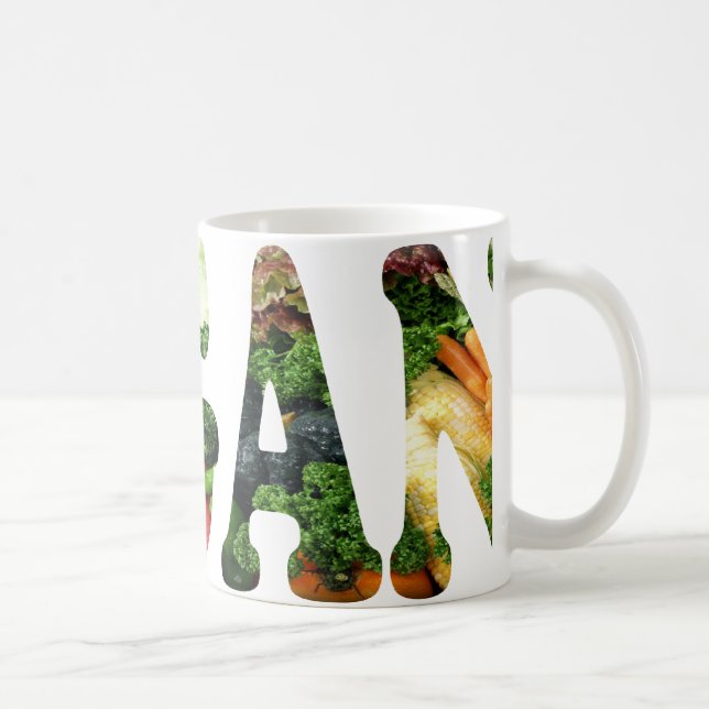Vegan Coffee Mug (Right)