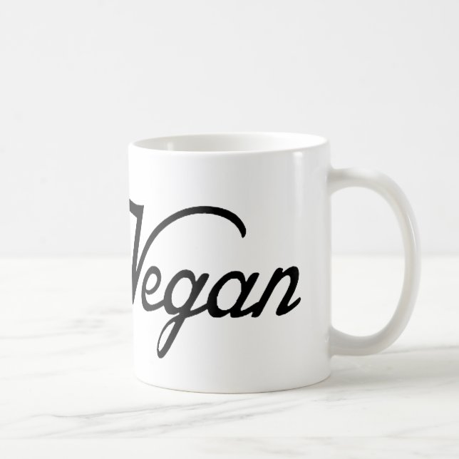 Vegan Coffee Mug (Right)