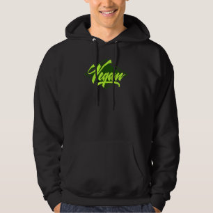 Vegan Cool Plant Based Diet Vegetarian Hoodie