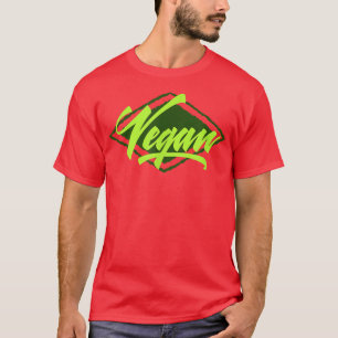 Vegan Cool Plant Based Diet Vegetarian T-Shirt