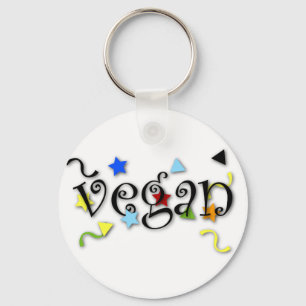 Vegan Curls Key Ring